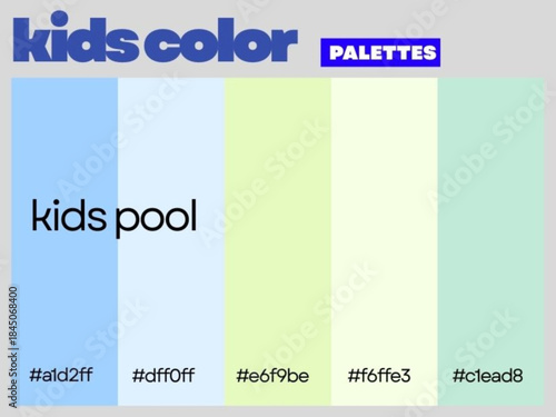 Gentle harmony designed for children showcasing inspiring balanced palette inspiring imagination creativity fun learning everyday