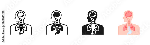 Anatomy Icon, Multi Styles Icon Set