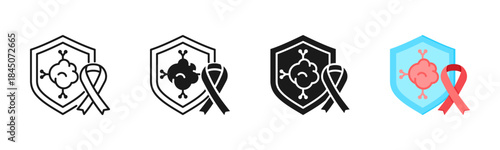 Oncology Icon, Multi Styles Icon Set