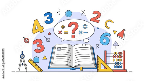 Educational Math Symbols and Tools for Learning and Studying Mathematics Concepts