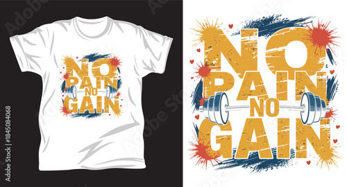 GYM graphic vector t shirt design print