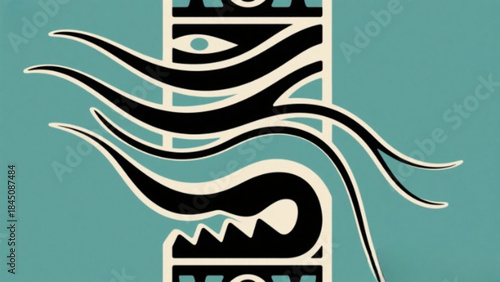 Grunge art illustration of a man face graffiti on the wall element set for web banner design