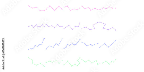 Business Doodle Neon Decoration