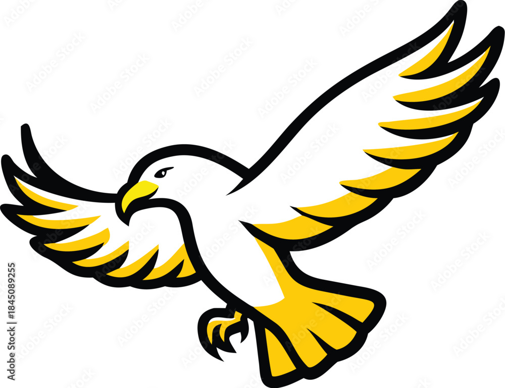 Obraz premium eagle vector illustration