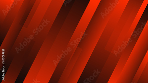 Abstract red and black diagonal stripes background, modern dynamic wallpaper. Suitable for sports templates, technology banners, business ads, presentations, web and pages