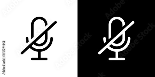 マイクミュートのアイコン