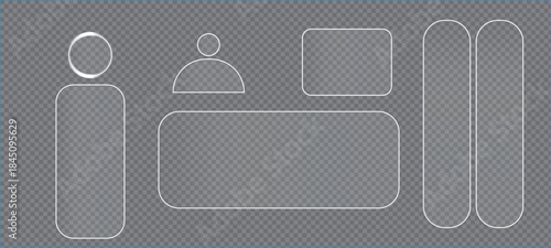3d render of a file drawer label	toilet paper icon
