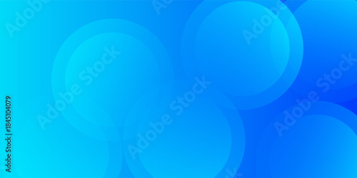 Abstract background, colorful. Blue gradations, circle effect style. Modern background, memphis. moder trendy design