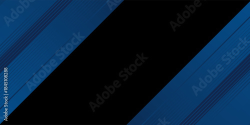 Abstract dark blue background with modern corporate concept, geometric modern elements for banner, presentation and flyer design.