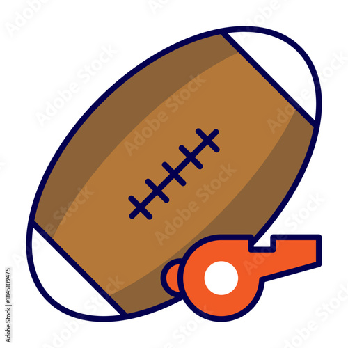 American Football Sticker