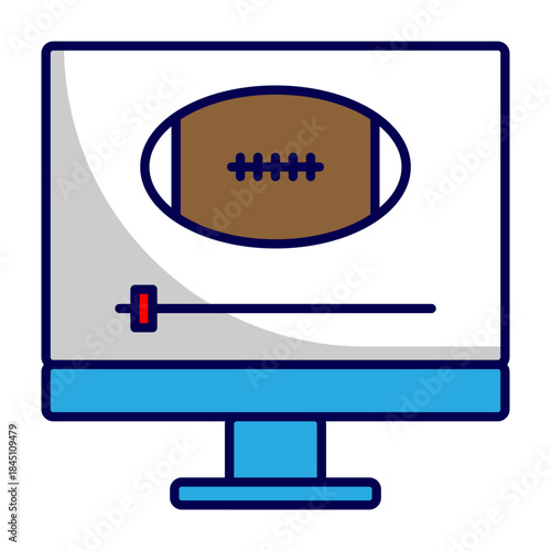 American Football Sticker