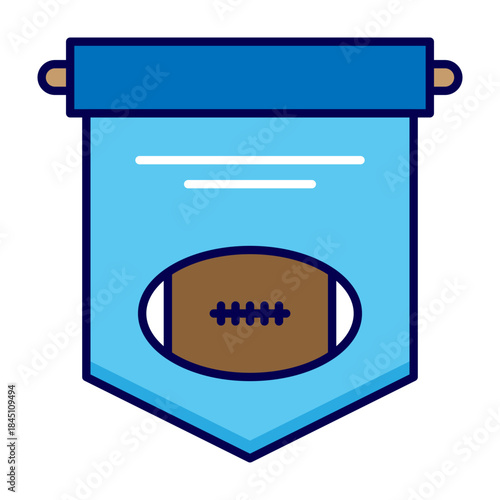 American Football Sticker
