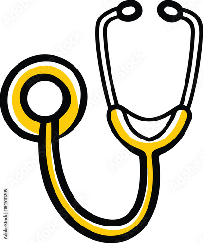 stethoscope-silhouette-vector-flat-illustration-de.eps