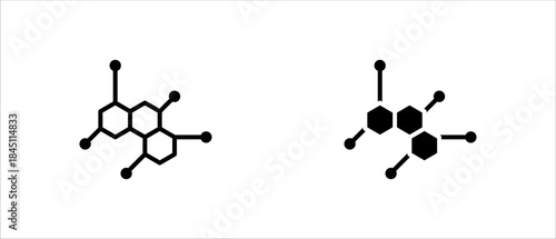 Hormones icon. isolated vector icon.
