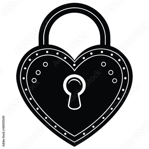 lock and heart