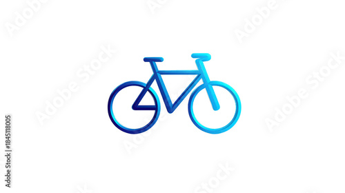 Modern blue bicycle parked on dark background stylish blue bicycle highlighted by dark setting