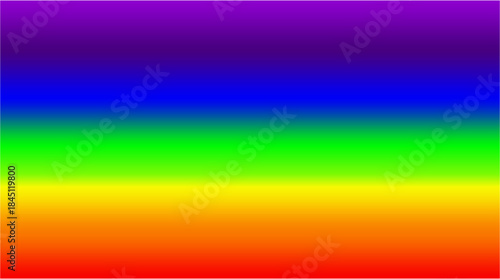 Horizontal spectrum flows from violet to crimson, evoking balance, emotion, transition, calm intensity, rhythm, continuity, harmony, light, and serenity, depth