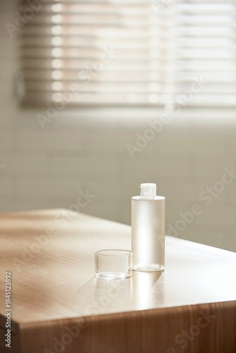 Cosmetics in the natural light space