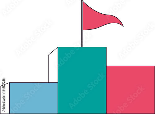 Filled In Goal Illustration