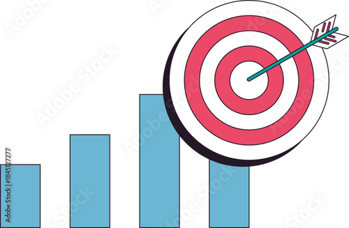 Filled In Goal Illustration