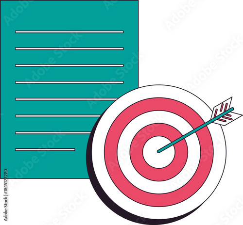 Filled In Goal Illustration