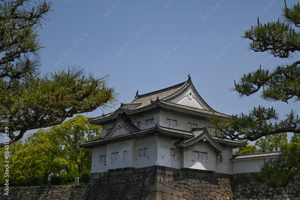 Fototapeta premium Osakajo Osaka Castle in Japan