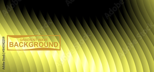 Cyber Flow: Modern Liquid Black and Neon Green Wallpaper