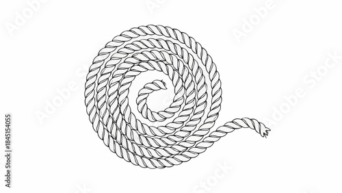 hand drawn vector illustration of a fingerprint