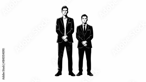 business man standing