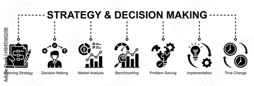 Agile and continuous improvement web banner icon vector illustration for lean transformation with agile workflow, continuous improvement, success, savings, improvements, and reduction icons.