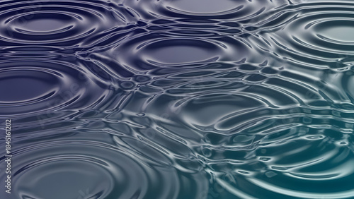 Mesmerizing dark blue water ripples creating a captivating abstract pattern on the surface