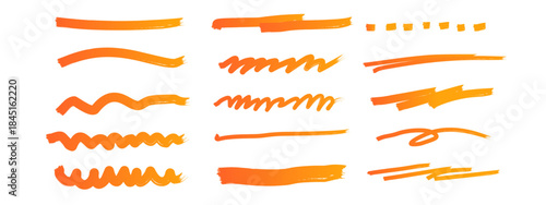 Underline Material Set Decoration Straight line Curved line Wavy line Ornament Border Decorative border Heading Divider vector set of colorful arrows, set of colored arrows, set of colorful arrows