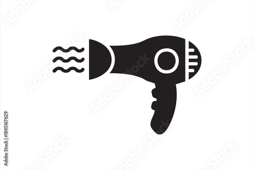 Hair Styling Appliance Icon for Salon and Beauty Interfaces