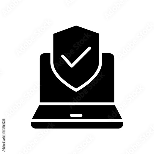 Cyber security vector icon. Firewall illustration sign. Web protection symbol. Cyber security web icon.