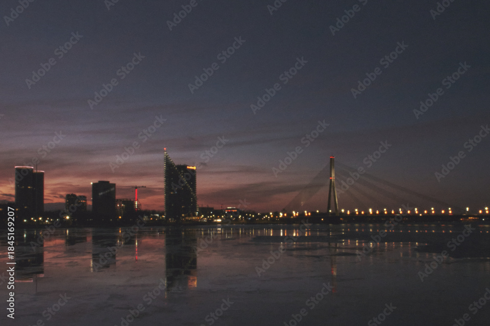 Fototapeta premium river daugava