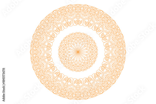 Mandala Design with Beautiful Work