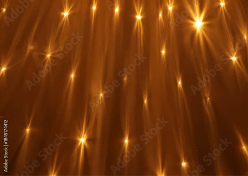 高級感のある金色の光が美しい抽象背景テクスチャ