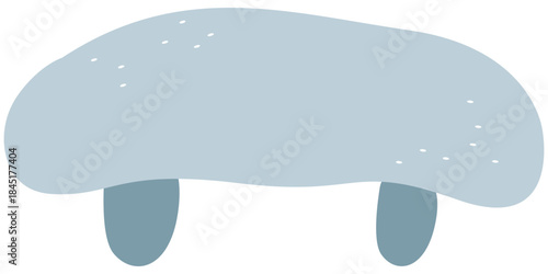 vector illustration of a dolmen