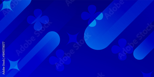 Abstract Blue Square. Can be used for posters, placards, brochures, banners, EPS 10