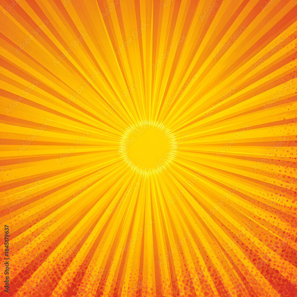 Obraz premium Sunburst vector background