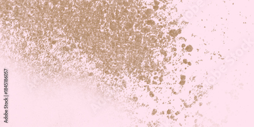 Sparkling silver glitter on pink background. Holiday blurred lights. Splash of Natural Make up Tints. Gold glitter elegant beautiful texture clipart element.  vintage nostalgic colors .
