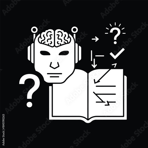 Robot reading and answering questions with confidence