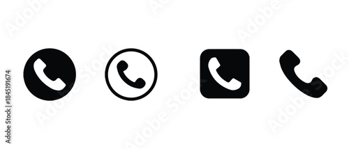 Phone Call Vector Icon Pack