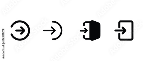 Login Icons Sign Access Vector Pack