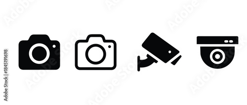 Camera CCTV Vector Icon Pack