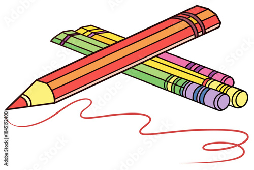 pencil drawing with eraser