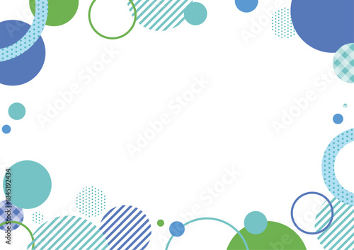 Cute POP polka dot frame C