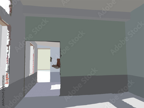 Glimpse of a Historic Interior