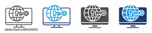 global access icon sheet with multiple style
