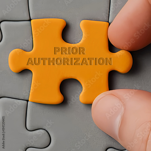 Prior Authorization Concept Representing Approval Processes, Insurance Compliance, and Healthcare Administration